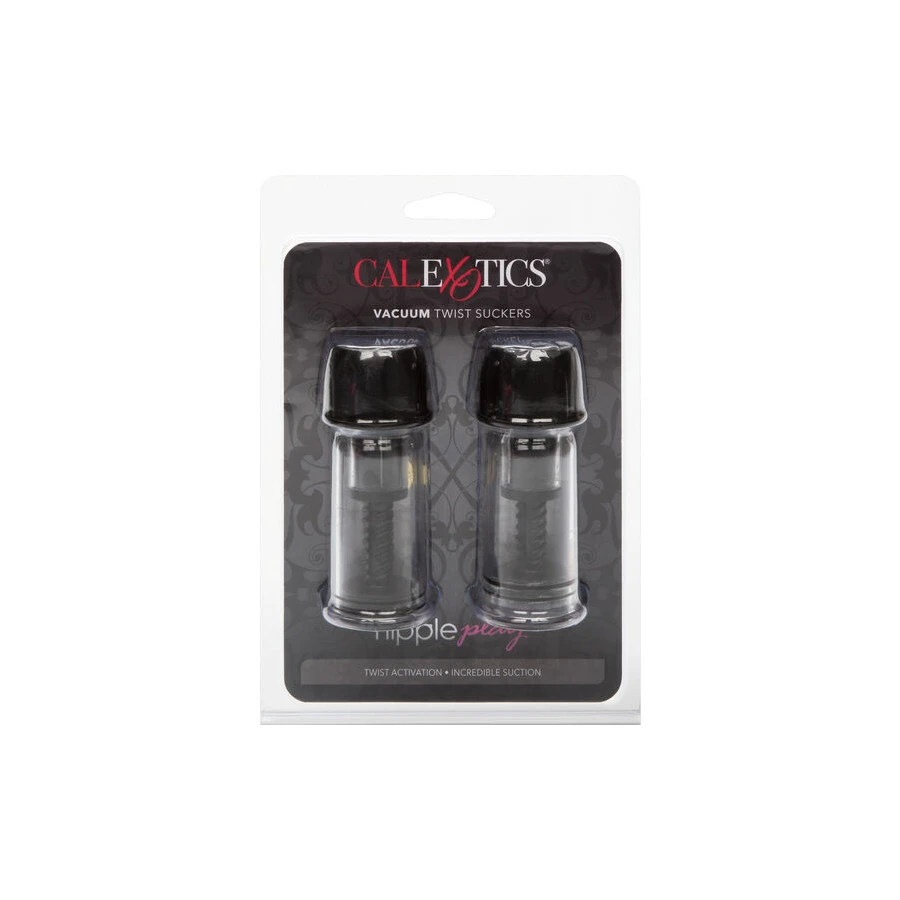CALIFORNIA EXOTICS - VACUUM TWIST SUCKERS BLACK